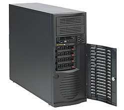 Корпус компьютерный Supermicro Chassis MID TOWER/4x3.5" SAS/SATA/668W
