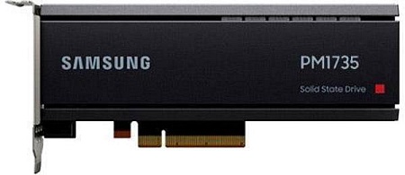 Твердотельный накопитель Samsung. Samsung SSD 3200GB PM1735 HHHL PCIe Gen4 x8 R/W 8000/3800 MB/s 1 500 000/250 000 IOPs DWPD3 5Y