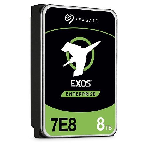 Жесткий диск Seagate. HDD Seagate SATA 8Tb Enterprise Exos 7E8 4Kn sector 7200 6Gb/s 256Mb 2 year ocs