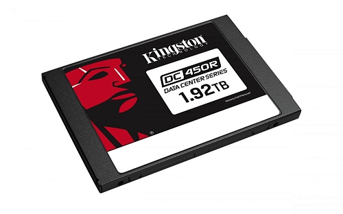 Твердотельный накопитель Kingston. Kingston SSD DC450R, 1920GB, 2.5&amp;quot; 7mm, SATA3, 3D TLC, R/W 560/530MB/s, IOPs 99 000/28 000, TBW 1301, DWPD 0.3 (5 лет)
