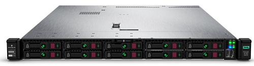 Сервер HPE DL360 Gen10, 1(up2)x 4210R Xeon-S 10C 2.4GHz, 1x16GB-R DDR4, P408i-a/2GB (RAID 1+0/5/5+0/6/6+0/1+0 ADM) noHDD (8/10+1 SFF 2.5&amp;quot; HP) 1x500W (up2), 4x1Gb/s 366FLR, noDVD, iLO5, Rack1U, 3-3-3