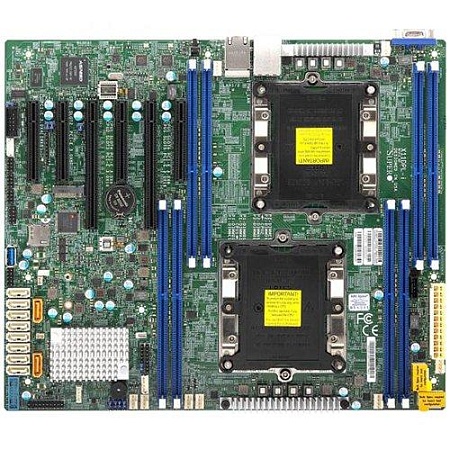 Материнская Плата SuperMicro MBD-X11DPL-I-B Soc-3647 iC621 ATX 8xDDR4 10xSATA3 SATA RAID iX722/X557 2хGgbEth OEM
