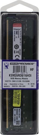 Память DDR4 Kingston KSM26RD8/16HDI 16Gb DIMM ECC Reg PC4-25600 CL19 3200MHz