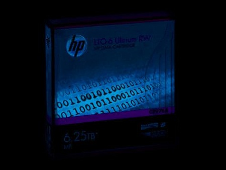 Магнитная лента (незаписанная) HPE HP LTO-6 Ultrium 6.25TB RW Data Tape