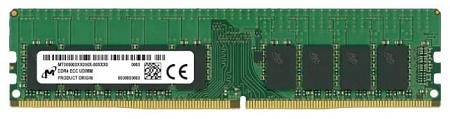 Оперативная память Micron DDR4 UDIMM 32GB 1Rx4 3200 MHz ECC MTA18ASF4G72AZ-3G2